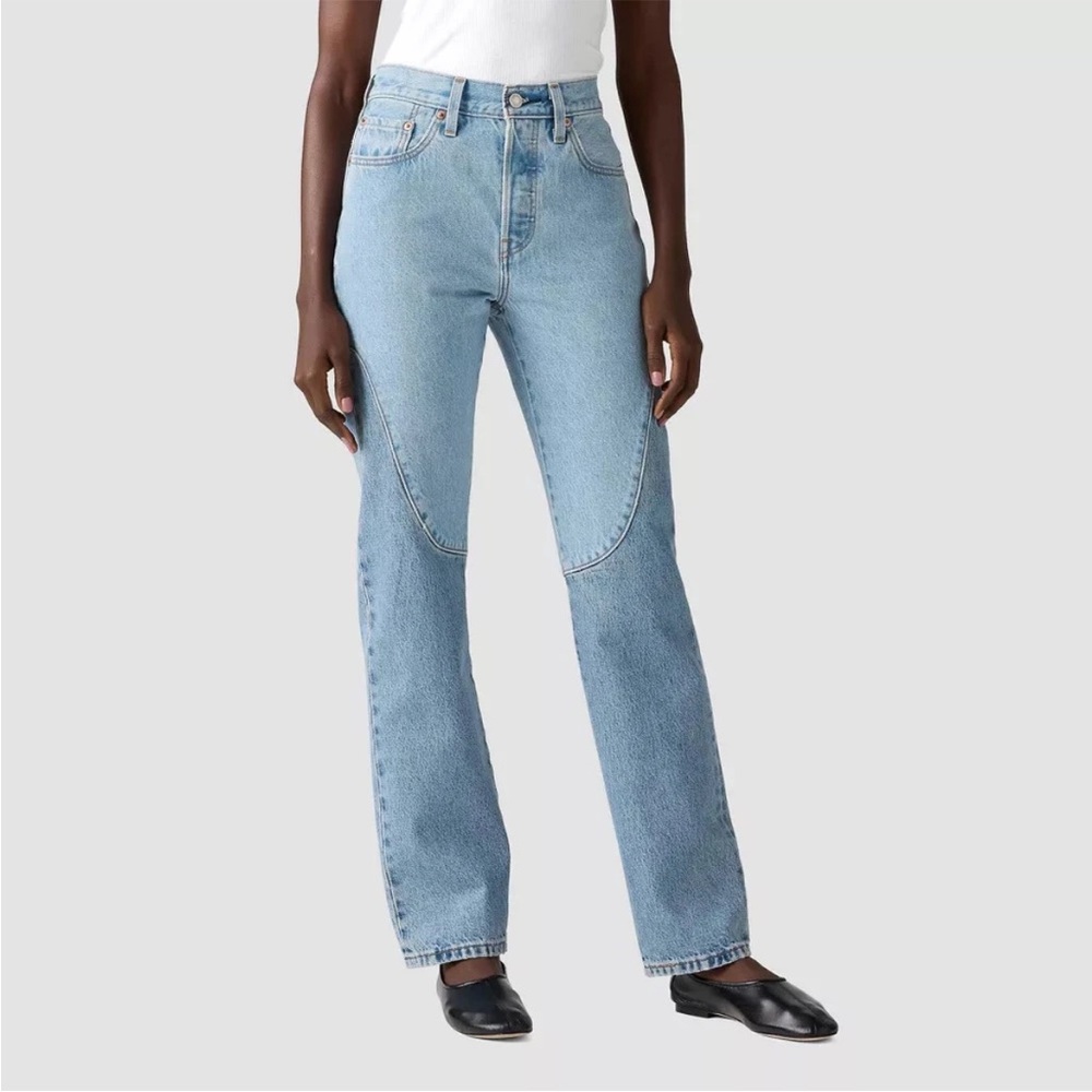 NWT Levi’s Women’s 501 High-Rise Straight Leg Jeans - 25 County Fair - NEW
